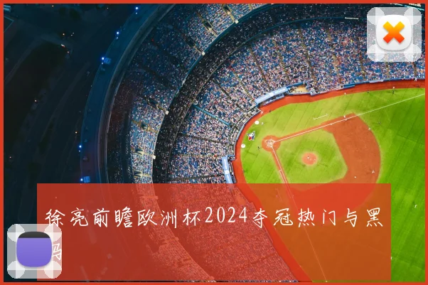 徐亮前瞻欧洲杯2024夺冠热门与黑马