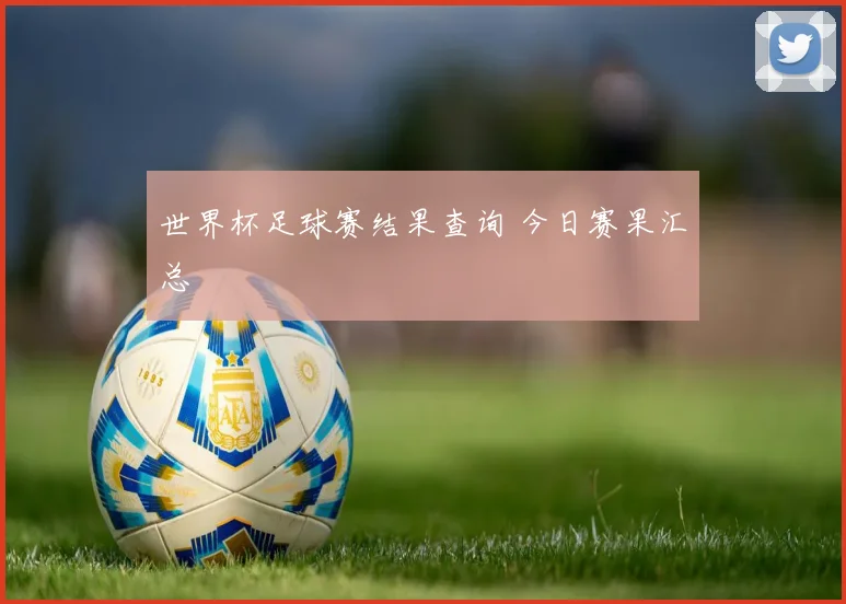 世界杯足球赛结果查询 今日赛果汇总