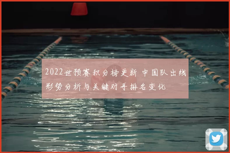 2022世预赛积分榜更新 中国队出线形势分析与关键对手排名变化